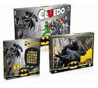 Winning Moves Batman BUNDLE Clue Match Puzzle Juego De Sociedad Paquete