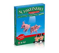 Winning Moves- Cerdito Nuevo Bloqueo Juegos de Dados, Color Blanco, 3.5 x 12.5 x 16 (WIN06416)