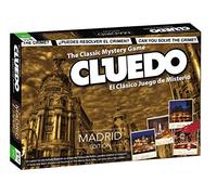 Winning Moves Cluedo Madrid - Misterios En La Capital Española para 2-6 Jugadores, Juegos de Mesa niños 8 años y para Fans de Madrid, Juegos de Mesa cluedo Juego de Mesa