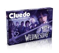 Winning Moves Cluedo Wednesday - Juego de Mesa - Juego de Mesa - Juegos de Wednesday a Partir de 12 años - 2 a 6 Jugadores - Versión Francesa