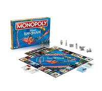 Winning Moves Disney Lilo and Stitch Monopoly Juego de Mesa, embárcate en un Viaje Fuera de Este Mundo con Lilo, Stitch, Nani, Jumba y Muchos más, Regalo para Mayores de 8 años