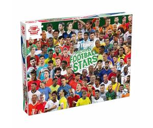 Winning Moves Fútbol Puzzle 1000 Piezas (+Cartel) Rompecabezas Premium con Las Leyendas más Grandes del fútbol Mundial - desafío Ideal para Verdaderos fanáticos