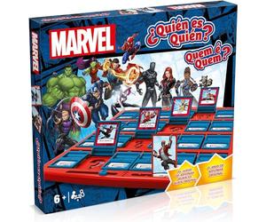 Winning Moves Guess Who Marvel Juego De Mesa Quien Es Quien - Descubre A Los Héroes Y Villanos De Marvel En Este Juego para Superhéroes De 6 Años En Adelante. para 2 Jugadores.