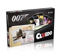 Winning Moves James Bond Cluedo - Juego de Mesa Misterioso, Juega con Q y M, Tanner o Felix para Resolver el Misterio del Agente 00 desaparecido, Gran Regalo para Mayores de 8 años