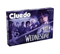 Winning Moves Juego de mesa clásico Wednesday Cluedo perfecto para 2 a 6 jugadores y es un gran regalo para los fans de 12 años en adelante