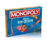 Winning Moves Juego de Mesa Monopoly de Lilo and Stitch, embárcate en un Viaje F
