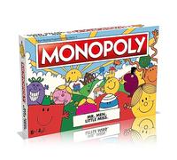 Winning Moves - Juego de Mesa Mr Men and Little Miss Monopoly Advance to Mr Tickle, Little Miss Splendid y Mr Sneeze, Regalo para Jugadores a Partir de 8 años