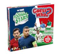 Winning Moves Juego de mesa World Football Stars Guess Who?, juega con Mbappé, Cole Palmer, Núñez y Harry Kane, fácil de montar, regalo para mayores de 6 años