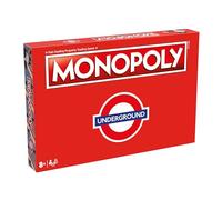 Winning Moves London Underground Monopoly Board Game, compra Oxford Circus, Covent Garden, Bond Street y cambia tu camino hacia el éxito, regalo para mayores de 8 años
