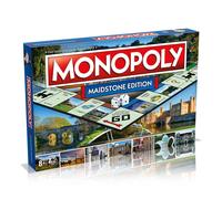 Winning Moves Maidstone Monopoly Juego de Mesa, Avance to Yalding Bridge, Teapot