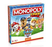 Winning Moves, Monopoly Junior Paw Patrol - Juego de mesa para niños a partir de 5 años