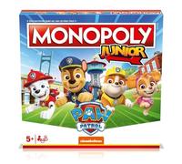 Winning Moves - Monopoly Junior - Paw Patrol - Regalo de la Patrulla Canina - Edad 5+ - Español