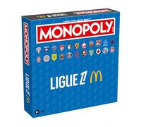 Winning Moves Monopoly Ligue 1 Juego de mesa de fútbol de 2 a 6 jugadores - Juego de mesa de fútbol a partir de 8 años, versión francesa