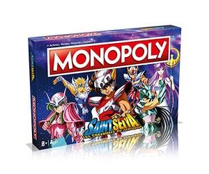 Winning Moves Monopoly Saint Seiya - Los Caballeros del Zodiaco - Juego de Mesa - Juego de Mesa - Versión Francesa.