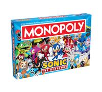 Winning Moves Monopoly Sonic Edición Juego de Mesa para Fans Y Spieleliebhaber