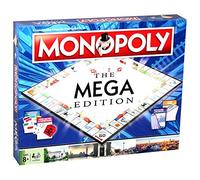 Monopoly Juego de Mesa El Mega Edición Divertido Familiar 12 Extra Spaces Nuevo