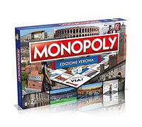 Winning Moves Monopoly Verona City - Juegos de Mesa, Juegos de Mesa Adultos, Juegos de Mesa niños, Juegos de Mesa para 2, de 2 a 6 Personas, a Partir de 8 años