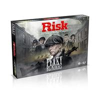 Winning Moves Peaky Blinders Risk - Juego de Mesa estratégico, Conquista Todo con Thomas Shelby, acepta misiones de Arthur, Lizzie, Oswald Mosley y Jessie Eden, es un Gran Regalo para Mayores de 18
