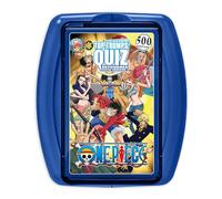 WINNING MOVES Quiz One Piece - 500 Preguntas ilustradas - Juego de Mesa - Juego de Viaje - Versión en francés
