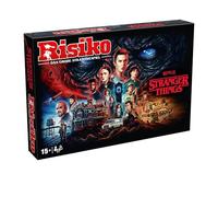 Winning Moves Risiko Stranger Things Edición - Juegos de Mesa de Estrategia Stranger Things para Fans - Juegos de Mesa de Estrategia - 2+ Jugadores a Partir de 15+ años - Español