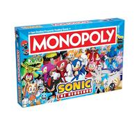 Winning Moves Sonic The Hedgehog Monopoly - Juego de Mesa para 2-6 Jugadores y es un Gran Regalo para los Fans de 8 años en adelante