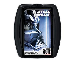 Winning Moves Star Wars Quiz 12 AÑOS - Juego de Cartas para niños - Juego de Viaje - Juego Educativo - Cartas Educativas - Juegos Quizz
