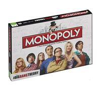 Winning Moves The Big Bang Theory Monopoly Board Game, gira por Pasadena con tus personajes favoritos, incluyendo Sheldon, Leonard, Penny, Raj, Howard, Amy y Bernadette, para mayores de 8 años
