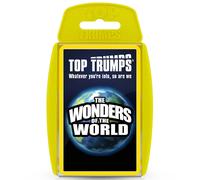 Top Trumps Juego de cartas Wonders of the World Classics – Educativo, datos Everest, 2+ jugadores
