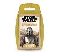 Winning Moves Top Trumps Star Wars The Mandalorian - Juego de Cartas - Juego de Mesa - Juego de batallas, Juego de Viaje, de 2 a 6 Jugadores, a Partir de 6 años, versión Francesa