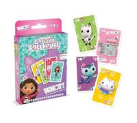 Winning Moves WHOT! La casa de muñecas de Gabby Juegos De Cartas - Juegos De Cartas para Niños Desde 6 Años, para 2+ Jugadores