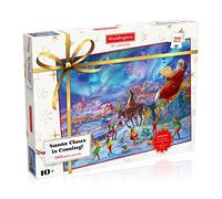 Winning Moves WM01768-ML1-6 Christmas 2021 1000 Piece Jigsaw Puzzle Game, Multi