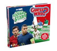 Winning Moves World Football Stars Guess Who? Board Game, Play with Mbappé, Cole
