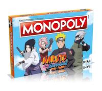Winning Se Mueve Monopoly: Naruto Edición Infantil Niños Juego de Mesa Familiar