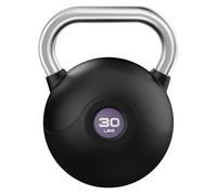 WINNOW kettlebells Juego de pesas de entrenamiento de fuerza con agarre antideslizante para entrenamiento de todo el cuerpo, gimnasio en casa (30lb Purple)