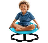 Winnrok Carrusel Silla giratoria para niños, taburete giratorio de equilibrio, coordinación física y equilibrio, asiento giratorio de 360°, juguete de detección de autismo para niños y