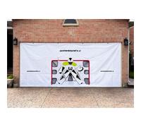 WinnWell Shooting Tarp Heavy Duty 16' x 7' Red de precisión de tiro para portería