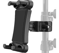 WINOK Soporte para tableta, cinta de correr, bicicleta estática, soporte para tablet y bicicleta, giratorio 360°, soporte para tableta, soporte para micrófono, soporte de escritorio, manillar para