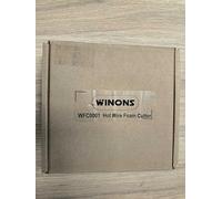 WINONS Mesa de corte de espuma de alambre caliente de 24 W WFC0015S, cortador de espuma eléctrico de banco, control de temperatura de 6 niveles de hasta 400 °C, ajuste de ángulo de 0-90°, interruptor