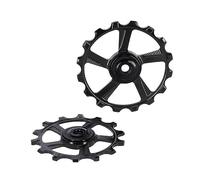 Winora Token MTB Juego de poleas para Palanca de Cambio, Adultos Unisex, Negro, Talla única