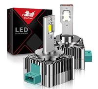 WinPower D3S LED Bombilla Faros 35W 5200LM 6000K Blanco Frío Luz Carretera Cruce Xenon HID Kit de conversión, 2 Piezas