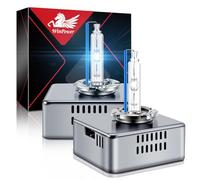 WinPower D5S Bombillas Xenón HID Lámparas para Faros 25W 8000K Blanco Frío 12V Luz de Carretera Cruce, 2 Piezas
