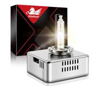 WinPower D5S Xenón Bombilla 35W 4300K HID Auto Lámpara Faro Delantero Blanco Cálido Base Metálica X-Treme Vision 12 V Kit de Conversión HID, 1 Pieza