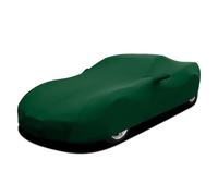 WinPower Funda Coche Interior Antipolvo Transpirable Elástica Lona Cubre Funda Protectora Completa Suave Antiarañazos Deportivo Cubierta para Garaje Exposición de Coches Verde, 4.18-4.59M, 1 Pieza