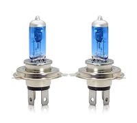 WinPower H4/P43t bombillas halógenas 130/120W 5500K Ultra blanco Hi/Lo Beam 12V faro de la motocicleta del coche, 2 lámparas
