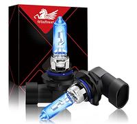 WinPower HB3 / 9005 Halógeno Bombillas de los faros 60W 5000K Blanco cálido Lámpara 12V Auto Coche Niebla luces Luz lateral DRL Bulbo, 2 piezas