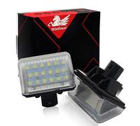WinPower LED Luces de matrícula coche Lámpara Numero plato luces Bulbos 3582 SMD No hay error 6000K Blanco Compatible con Mazda CX-5 CX-7 6 Speed6 etc., 2 Pcs.