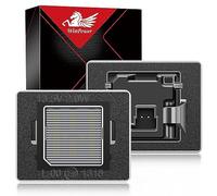 WinPower LED Luces De Matrícula Coche Lámpara Numero Plato Luces Bulbos con CanBus No hay error 6000K Blanco para W213 R172 W166 X204 X166 W205 X205 W176 X156 V177 Metris, 2 Piezas