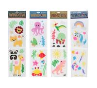 Wins Holland pegatinas de ventana animales marinos - pegatinas de gel para niños