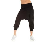 Winshape - Bolsa de Deporte para Mujer Pantalones Harén Pantalón wbe7 Dance Fitness Tiempo Libre Deporte, Todo el año, Mujer, Color Negro - Negro, tamaño M