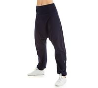 Winshape - Bolsa de Mujer Harén Pantalón wh7 Dance Fitness Tiempo Libre Deporte Entrenamiento Pantalones, Todo el año, Mujer, Color Azul Noche (Night Blue), tamaño S